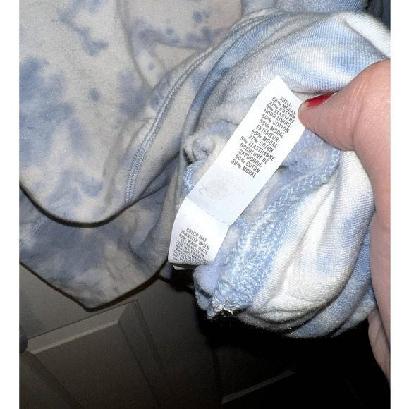 Aerie Offline OTT Fleece Tie Dye Cropped Hoodie size S - Picture 5 of 5